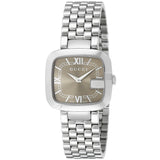 Buy Shop Gucci G-Gucci Brown Dial Silver Steel Strap Watch For Women - YA125413 USA Online