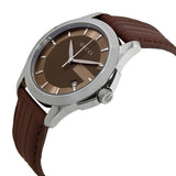 Buy Shop Gucci G Timeless Quartz Brown Dial Brown Rubber Strap Watch For Men - YA126403 USA Online
