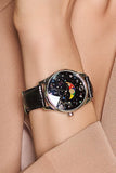 Buy Shop Gucci G-Timeless Moonphase Black Dial Black Leather Strap Watch For Men - YA1264045 USA Online