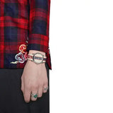 Buy Shop Gucci G Timeless Quartz White Dial Two Tone NATO Strap Watch For Men - YA1264071 USA Online