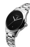 Buy Shop Gucci G Timeless Quartz Stainless Steel Black Dial 27mm Watch For Men - YA126522 USA Online