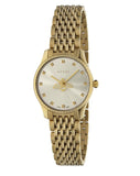 Buy Shop Gucci G Timeless Quartz Mother of Pearl Dial Gold Steel Strap Watch For Women - YA1265021 USA Online