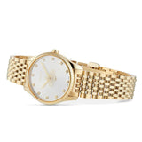 Buy Shop Gucci G Timeless Quartz Mother of Pearl Dial Gold Steel Strap Watch For Women - YA1265021 USA Online