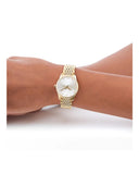 Buy Shop Gucci G Timeless Quartz Mother of Pearl Dial Gold Steel Strap Watch For Women - YA1265021 USA Online