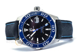 Buy Shop Tag Heuer Aquaracer Blue Dial Watch for Men - WAY211B.FC6363 USA Online