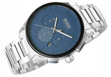 Buy Shop Hugo Boss Peak Chronograph Blue Dial Silver Steel Strap Watch for Men - 1513763 USA Online