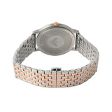 Buy Shop Emporio Armani Kappa Quartz Silver Dial Two Tone Mesh Bracelet Watch For Men - AR11093 USA Online