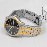 Buy Shop Tissot Automatics III Day Date Black Dial Two Tone Steel Strap Watch For Men - T065.430.22.051.00 USA Online