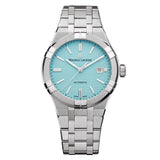 Maurice Lacroix Aikon Automatic Limited Summer Edition Blue Dial Silver Steel Strap Watch For Men - AI6008-SS00F-431-1