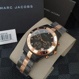 Buy Shop Marc Jacobs Blade Chronograph Grey Dial Two Tone Steel Strap Watch for Women - MBM8583 USA Online