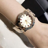 Buy Shop Marc Jacobs Amy White Dial Silver Steel Strap Watch for Women - MBM3140 USA Online