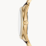 Buy Shop Michael Kors Janelle Chronograph Gold Dial Two Tone Steel Strap Watch For Women - MK7133 USA Online