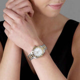 Buy Shop Tag Heuer Aquaracer White Mother of Pearl Dial Two Tone Steel Strap Watch for Women - WBD1322.BB0320 USA Online