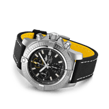 Buy Shop Breitling Avenger Chronograph 45mm Swiss Air Force Team Black Dial Black Nylon Strap Watch for Men - A133171A1B1X1 USA Online