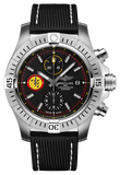 Buy Shop Breitling Avenger Chronograph 45mm Swiss Air Force Team Black Dial Black Nylon Strap Watch for Men - A133171A1B1X1 USA Online