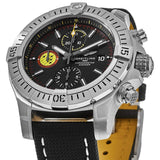 Buy Shop Breitling Avenger Chronograph 45mm Swiss Air Force Team Black Dial Black Nylon Strap Watch for Men - A133171A1B1X1 USA Online