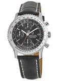 Buy Shop Breitling Navitimer 1 Chronograph 41mm Automatic Black Dial Black Leather Strap Mens Watch - A13324121B1P1 USA Online