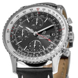 Buy Shop Breitling Navitimer 1 Chronograph 41mm Automatic Black Dial Black Leather Strap Mens Watch - A13324121B1P1 USA Online