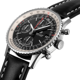 Buy Shop Breitling Navitimer 1 Chronograph 41mm Automatic Black Dial Black Leather Strap Mens Watch - A13324121B1P1 USA Online