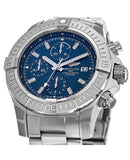 Buy Shop Breitling Avenger Chronograph 45mm Blue Dial Silver Steel Strap Watch for Men - A13317101C1A1 USA Online
