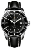 Buy Shop Breitling Superocean Heritage 42mm Black Leather Strap Mens Watch - A1732124 USA Online