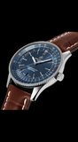 Buy Shop Breitling Navitimer 1 Automatic 41mm Blue Dial Brown Steel Strap Watch for Men - A17326161C1P1 USA Online
