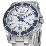 Buy Shop Breitling Superocean 42mm White Dial Silver Steel Strap Watch for Men - A17366D81A1A1 USA Online