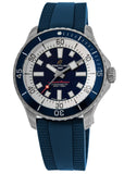 Breitling Superocean Automatic 42mm Blue Dial Blue Rubber Strap Watch for Men - A17375E71C1S1