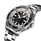 Buy Shop Breitling Superocean Automatic 44mm Black Dial Silver Steel Strap Watch for for Men - A17376211B1A1 USA Online