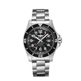 Buy Shop Breitling Superocean II 44mm Black Dial Black Steel Strap Watch for Men - A17392D71B1A1 USA Online