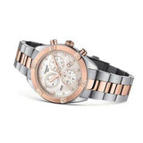 Buy Shop Tissot PR 100 Sport Chic Chronograph Diamonds Mother of Pearl Dial Two Tone Steel Strap Watch for Women - T101.917.22.116.00 USA Online