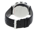 Buy Shop Calvin Klein Chronograph Blue Dial Black Leather Strap Watch for Men - K8Q371CN USA Online