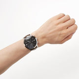 Buy Shop Fossil Townsman Chronograph Black Dial Brown Leather Strap Watch for Men - FS5280 USA Online