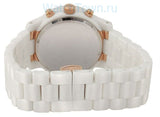 Buy Shop Michael Kors Ceramic White Dial White Steel Strap Watch for Women - MK5269 USA Online