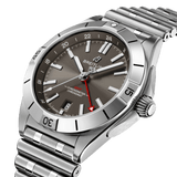 Buy Shop Breitling Chronomat GMT 40 Brown Dial Silver Steel Strap Watch for Men - A32398101M1A1 USA Online