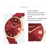 Buy Shop Coach Perry Red Dial Red Leather Strap Watch for Women - 14503867 USA Online