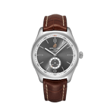 Buy Shop Breitling Premier Automatic 40mm Grey Dial Brown Leather Strap Watch for Men - A37340351B1P2 USA Online