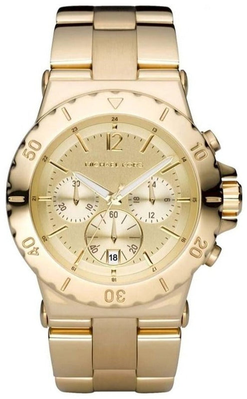 Buy Shop Michael Kors Dylan Gold Dial Gold Steel Strap Watch for Women - MK5313 USA Online