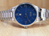 Buy Shop Hugo Boss Governer Blue Dial Silver Steel Strap Watch for Men - 1513487 USA Online