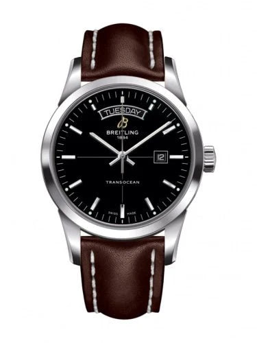 Buy Shop Breitling Transocean Day & Date 43mm Stainless Steel Mens Watch - A4531012/BB69/437X/A2 0BA.1 USA Online