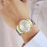 Buy Shop Coach Perry Silver Dial Two Tone Steel Strap Watch for Women - 14503347 USA Online