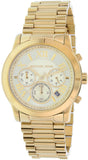 Buy Shop Michael Kors Cooper Gold Dial Gold Steel Strap Watch for Women - MK6274 USA Online