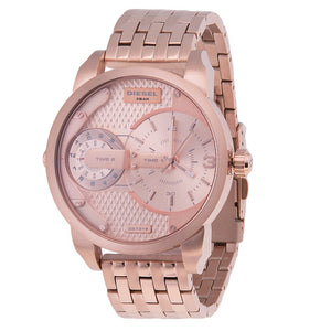Buy Shop Diesel Mini Daddy Rose Gold Dial Rose Gold Steel Strap Watch For Men - DZ7318 USA Online