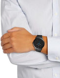 Buy Shop Fossil The Minimalist Black Dial Black Steel Strap Watch for Men - FS5308 USA Online