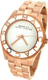 Buy Shop Marc Jacobs Blade White Dial Gold Steel Strap Watch for Women - MBM3075 USA Online