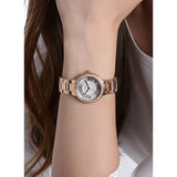 Buy Shop Fossil Virginia White Dial Rose Gold Steel Strap Watch for Women - ES3284 USA Online