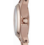 Buy Shop Marc Jacobs Dinky Rose Gold Dial Rose Gold Steel Strap Watch for Women - MBM3200 USA Online
