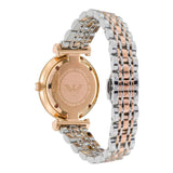Buy Shop Emporio Armani Gianni T Bar Grey Dial Two Tone Steel Strap Watch For Women - AR1840 USA Online