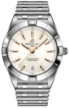 Buy Shop Breitling Chronomat 32 Diamonds White Dial Silver Steel Strap Watch for Women - A77310101A3A1 USA Online