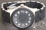 Buy Shop Marc Jacobs Pelly Black Dial Black Silicone Strap Watch for Women - MBM2541 USA Online